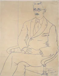 Retrato de Gerald Reitlinger, 1926